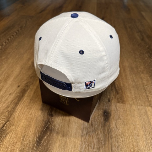 North Carolina‎ Tar Heels Snapback Hat The Game Split Bar Logo 90s Vintage Cap - Picture 4 of 8